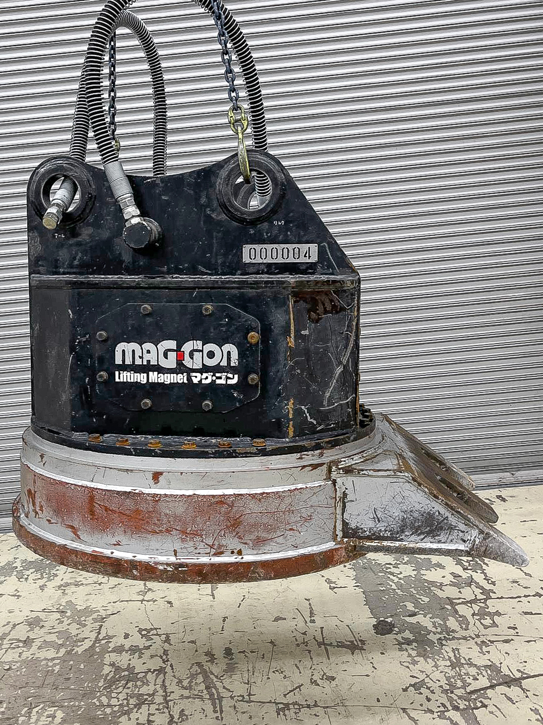 タグチ認定中古 リフティングマグネット　マグ・ゴン（φ1100）　20～22ton　GM-202