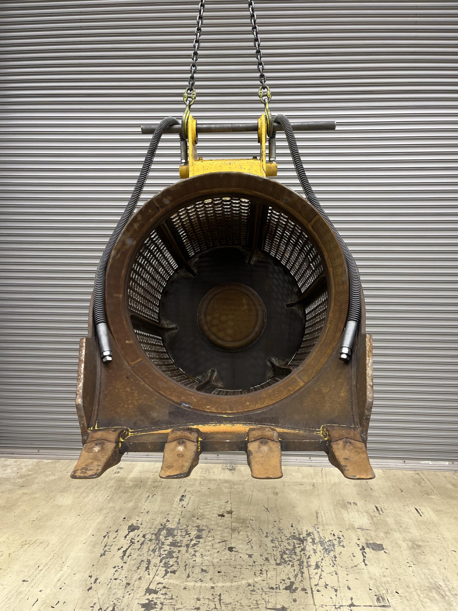 タグチ認定中古 バケット型回転ふるい機　ディディ・リドル　10～14ton　TM-122-HEX40