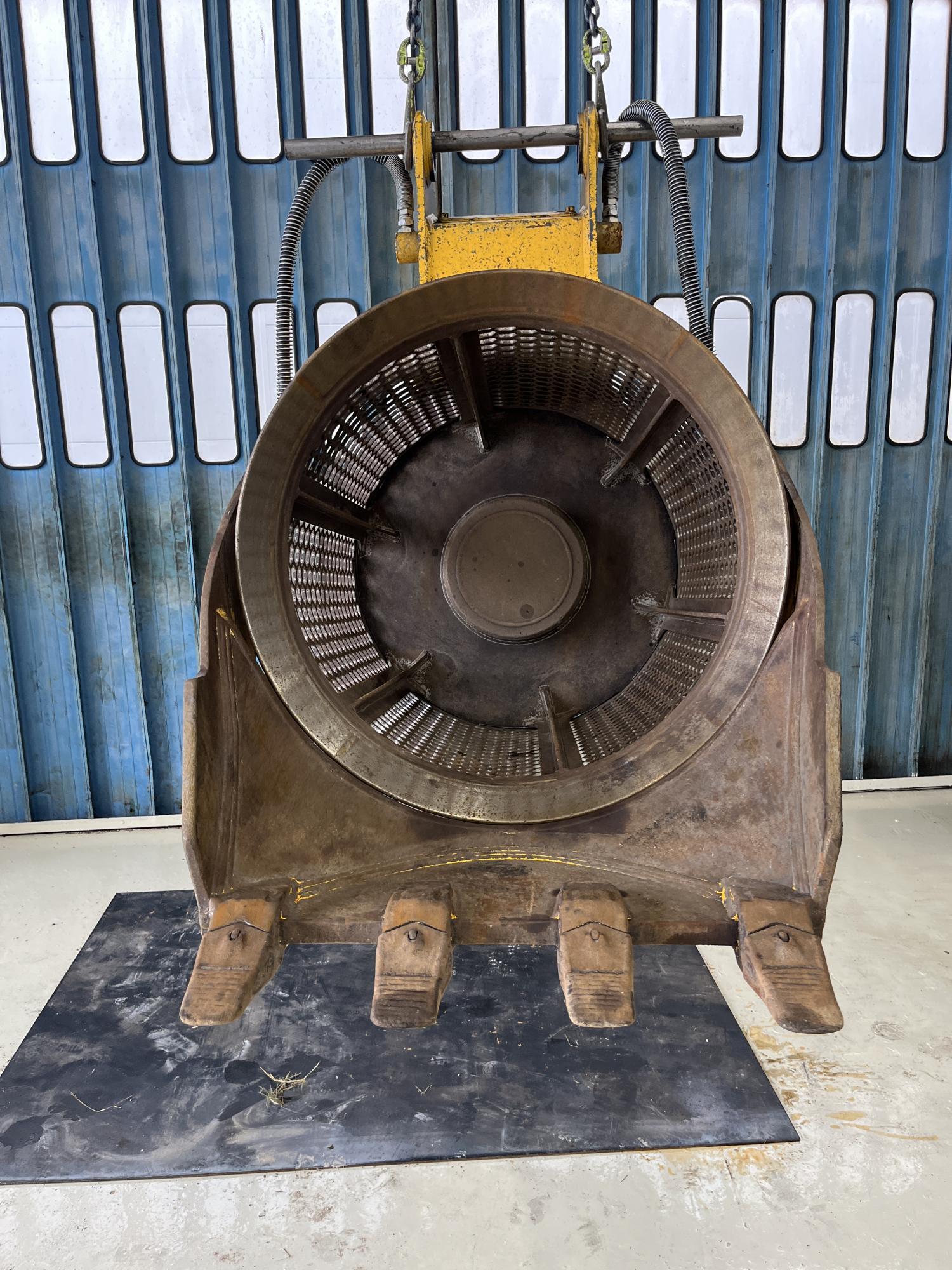 タグチ認定中古 バケット型回転ふるい機　ディディ・リドル　10～14ton　TM-122-HEX40