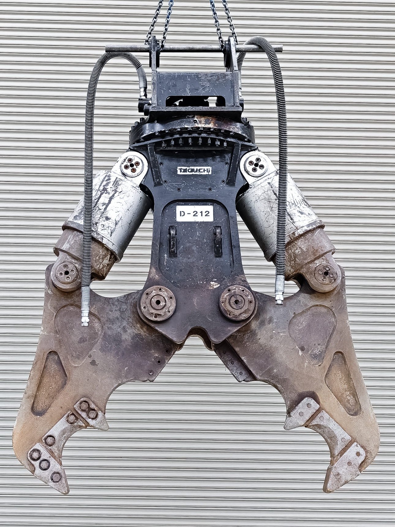 タグチ認定中古 ツインシリンダ　D大割機　自動・油圧旋回式　20～22ton　D-212AS-SP