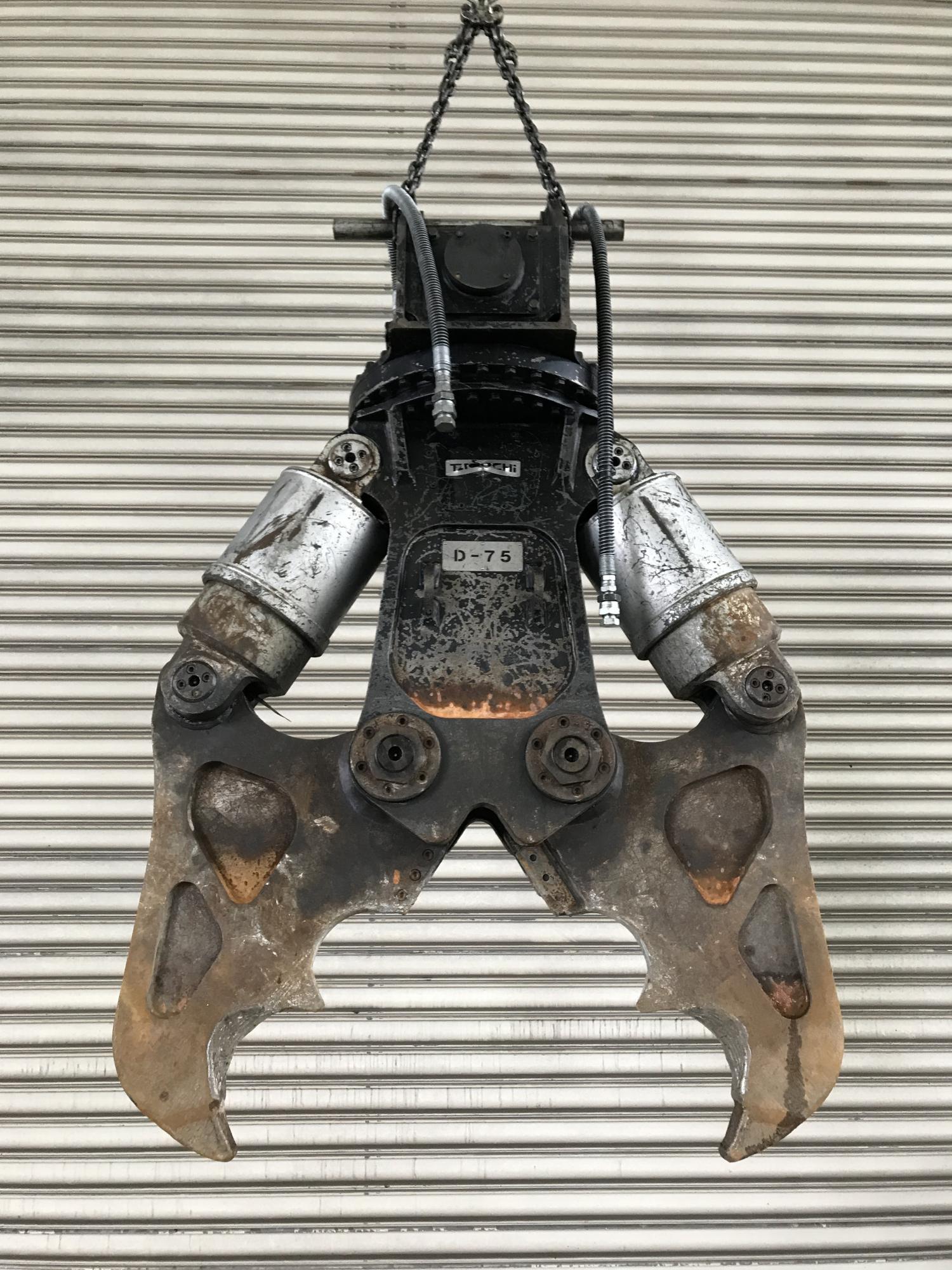 タグチ認定中古 ツインシリンダ　D大割機　自動・油圧旋回式　6～8ton　D-75AS