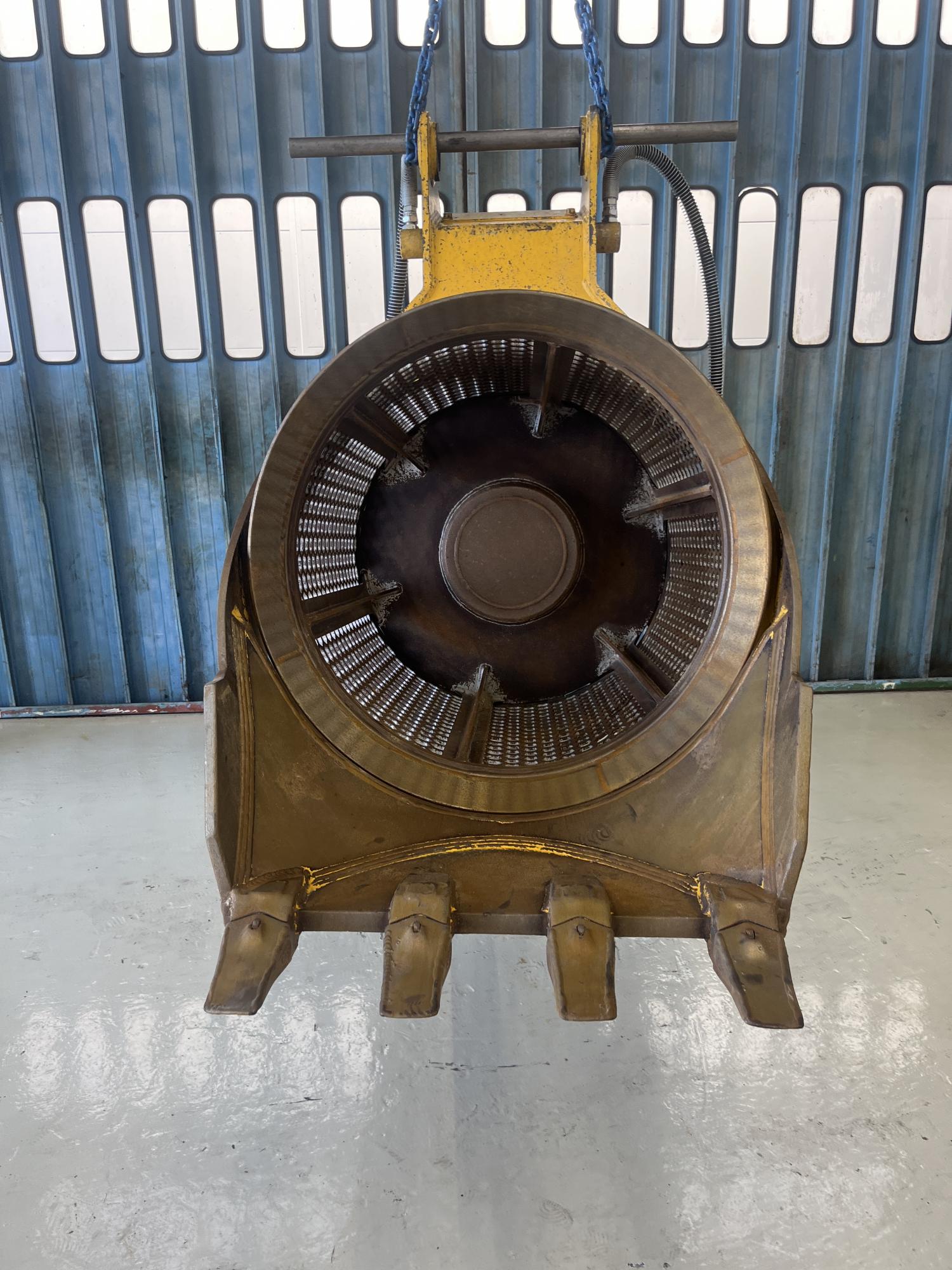 タグチ認定中古 バケット型回転ふるい機　ディディ・リドル　10～14ton　TM-122-HEX40
