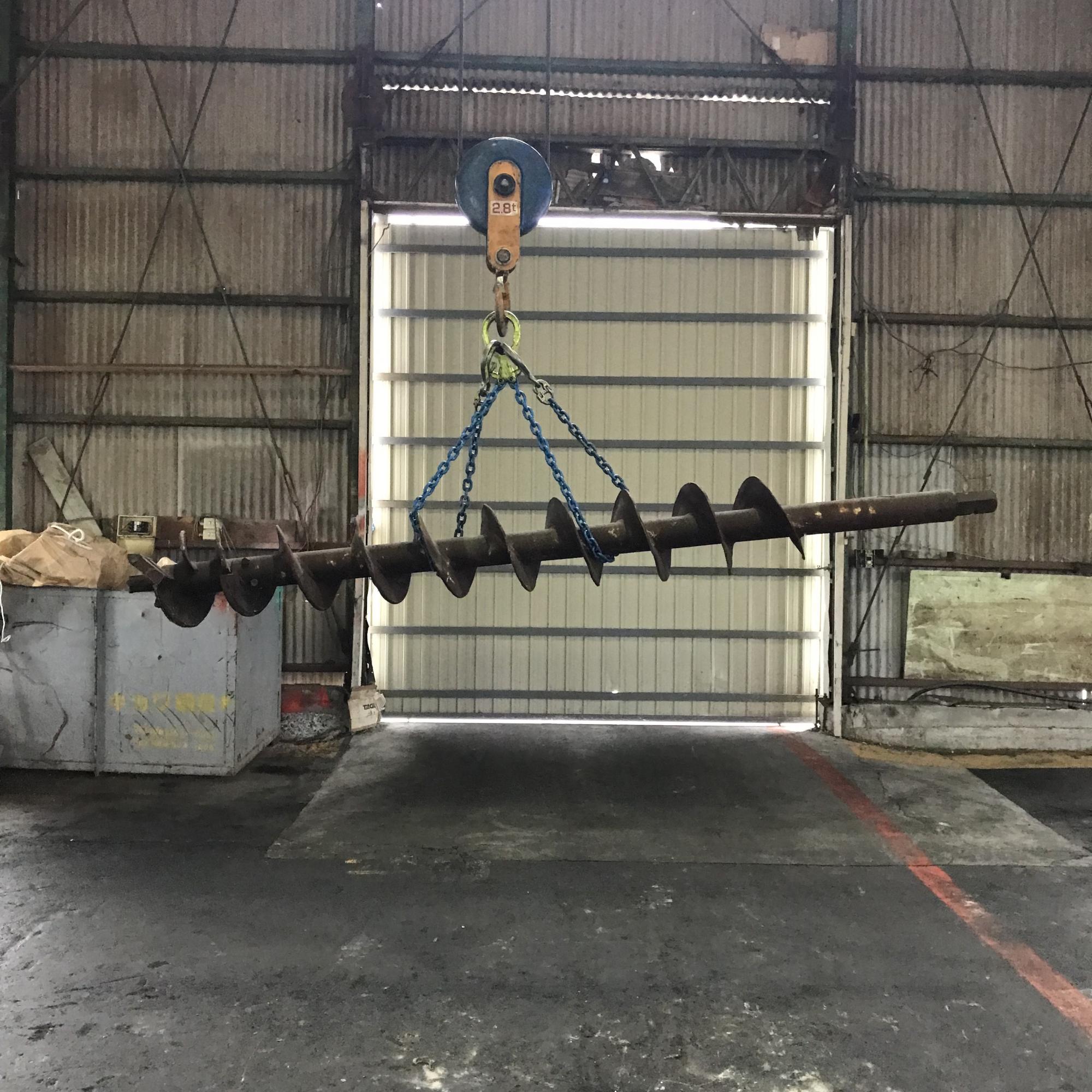タグチ認定中古 オーガスクリュー＋ヘッド　φ300×2m