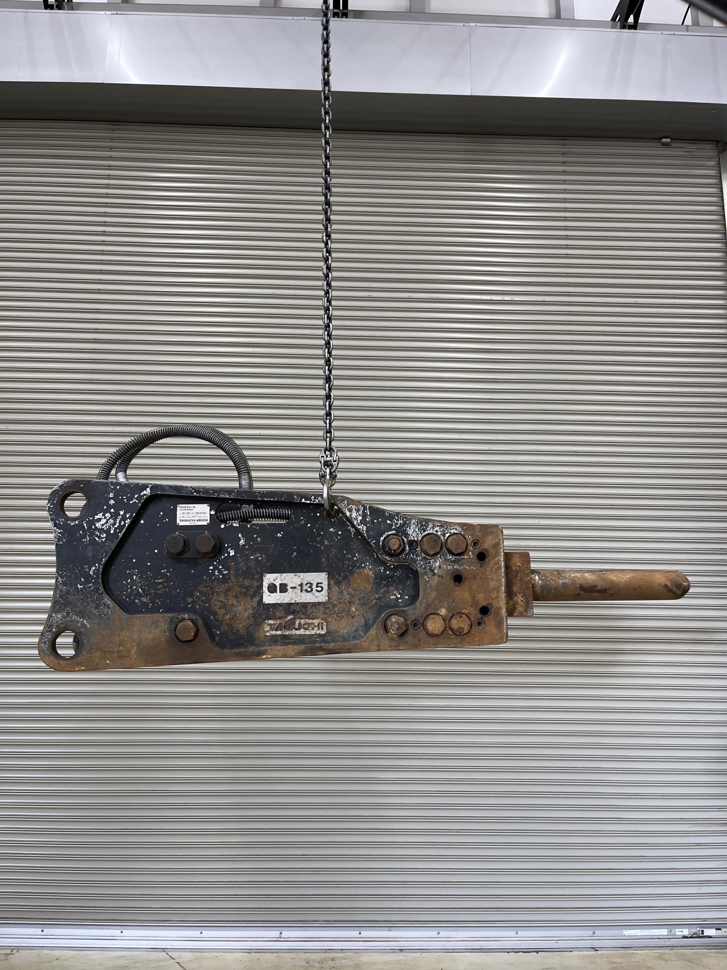 タグチ認定中古 トップマウント　GBブレーカー　10～14ton　GB-135T