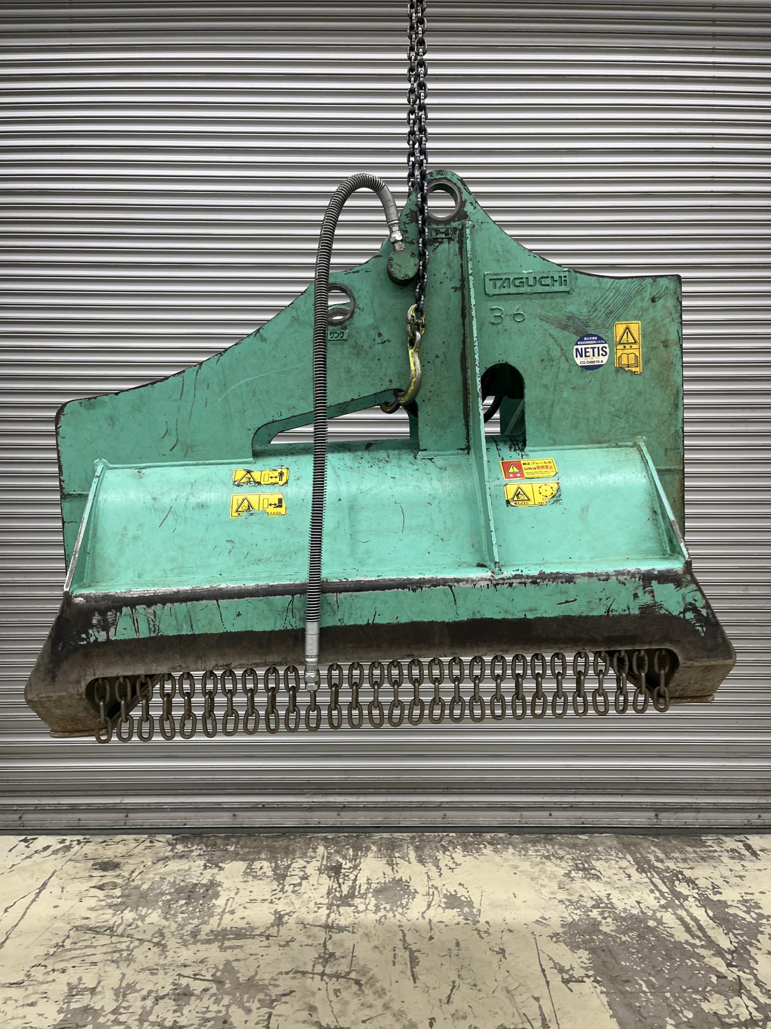 タグチ認定中古 雑木&草刈り機　クサカルゴン　6～8ton　KS-60