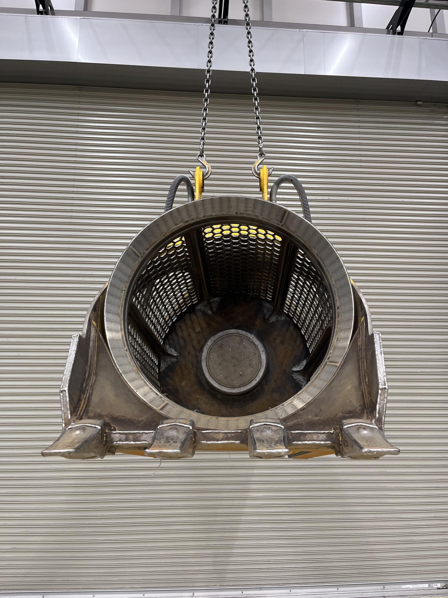 タグチ認定中古 バケット型回転ふるい機　ディディ・リドル　10～14ton　TM-122-HEX40