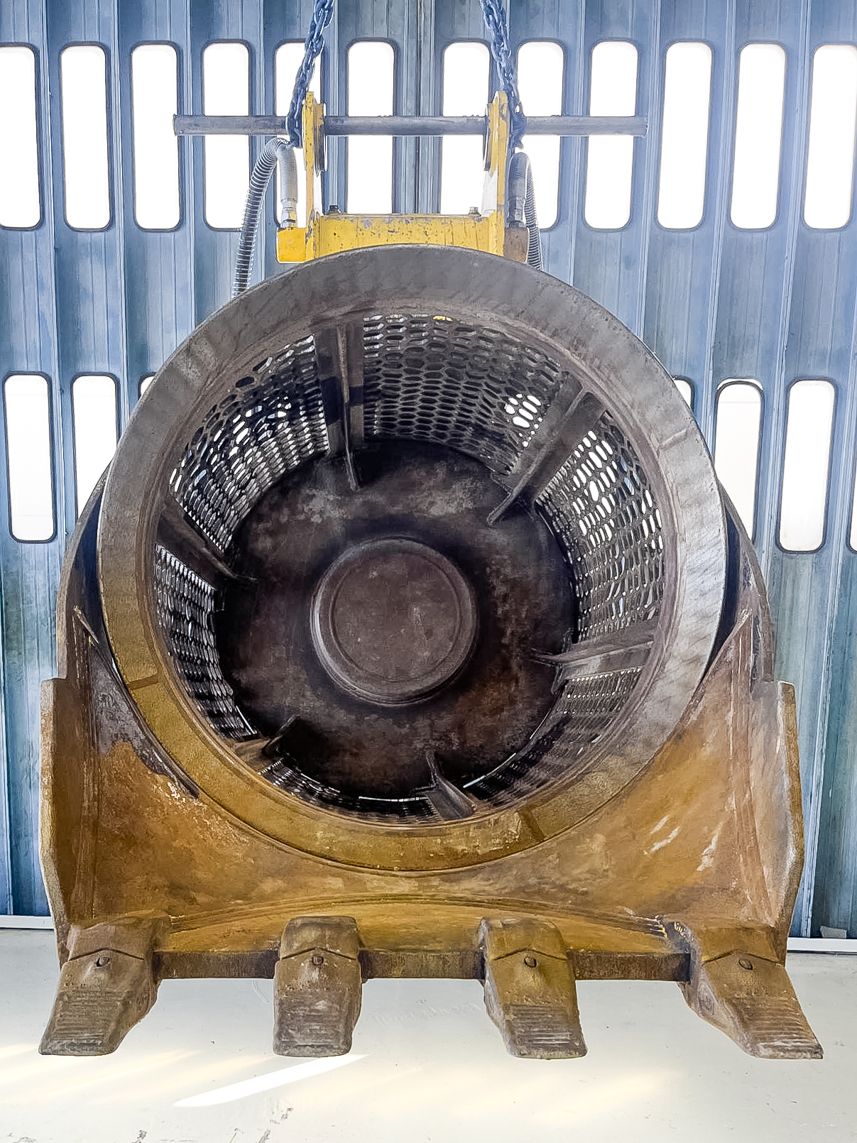 タグチ認定中古 バケット型回転ふるい機　ディディ・リドル　10～14ton　TM-122-HEX40