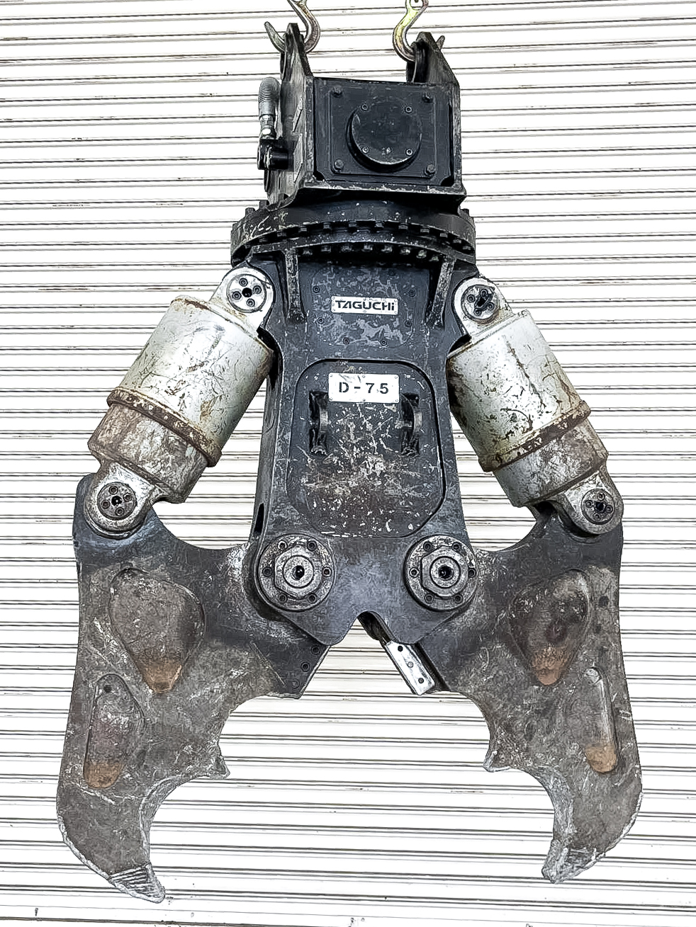 タグチ認定中古 ツインシリンダ　D大割機　自動・油圧旋回式　6～8ton　D-75AS