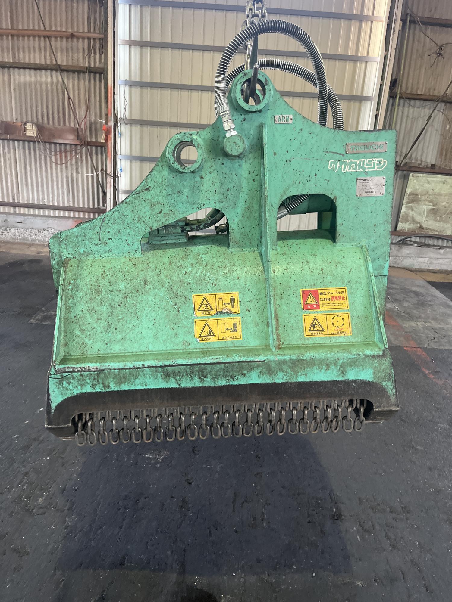 タグチ認定中古 雑木&草刈り機　クサカルゴン　3～4ton　KS-27