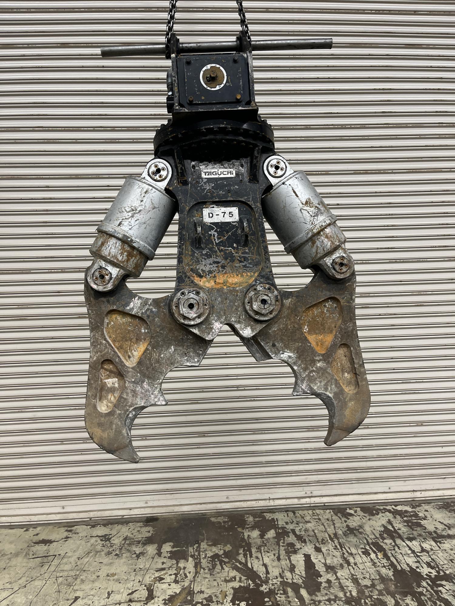 タグチ認定中古 ツインシリンダ　D大割機　自動・油圧旋回式　6～8ton　D-75AS