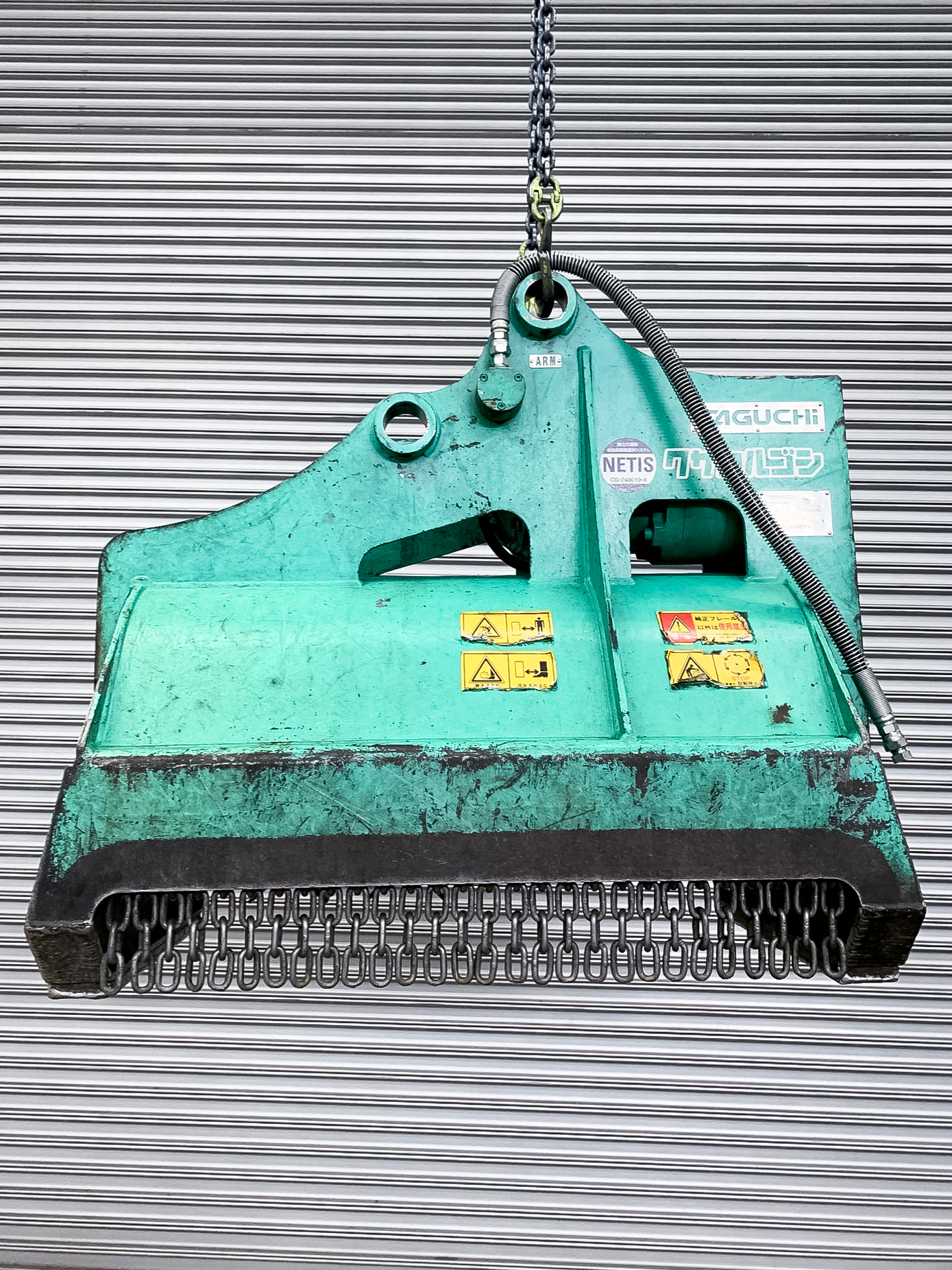 タグチ認定中古 雑木&草刈り機　クサカルゴン　3～4ton　KS-32