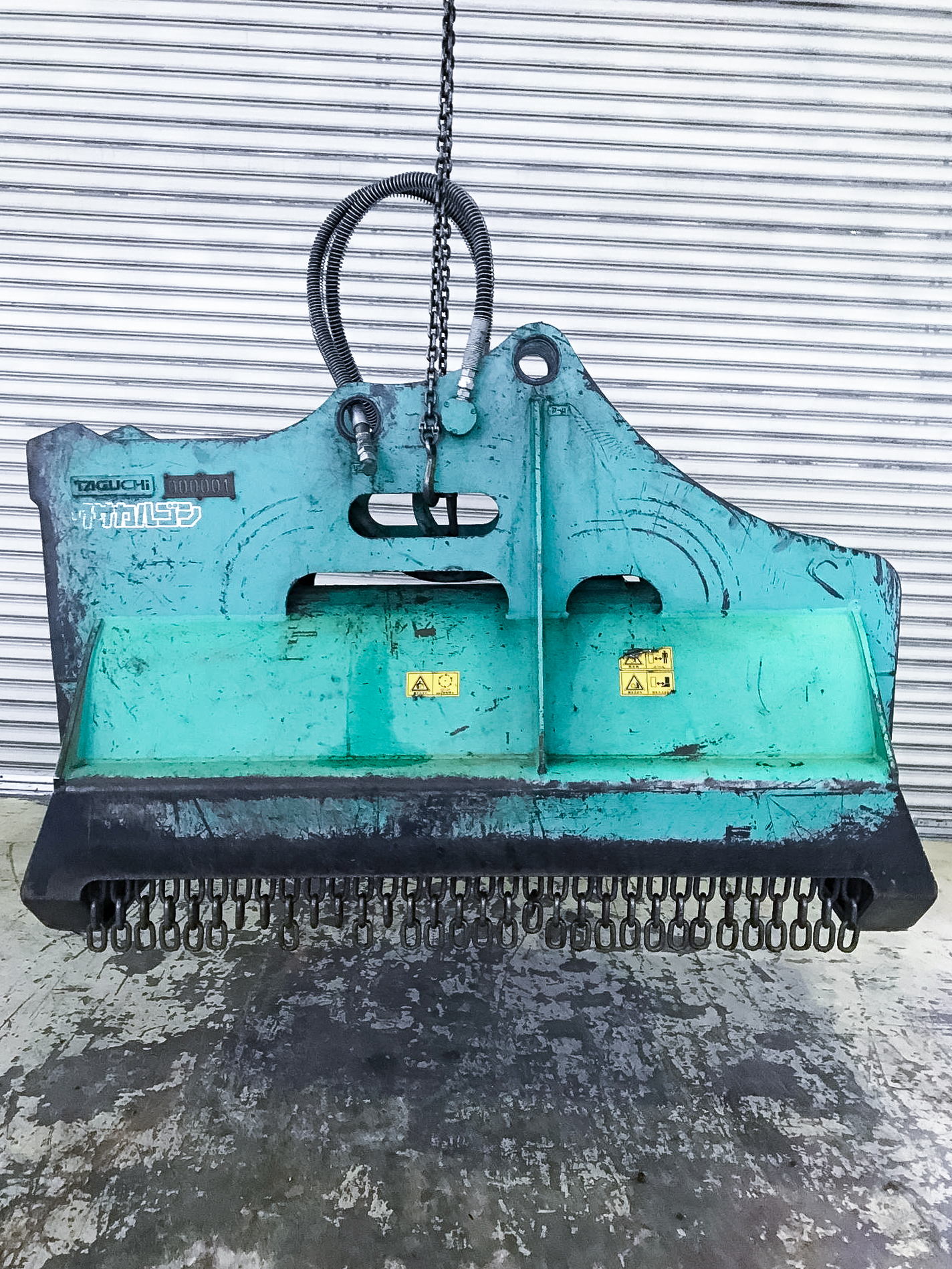 タグチ認定中古 雑木&草刈り機　クサカルゴン　10～14ton　KS-122